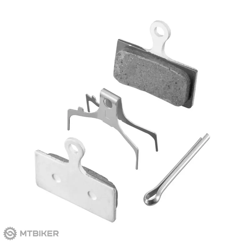 Autentický Shimano G04Ti brzdové destičky, metalické