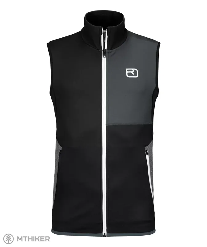 Vrácení Zdarma ORTOVOX Fleece vesta, černá raven