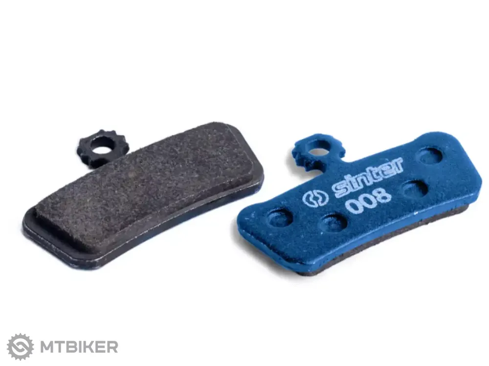 Sinter SRAM Elixir Trail, G2, Guide brzdové destičky, organické, modrá Ověřený