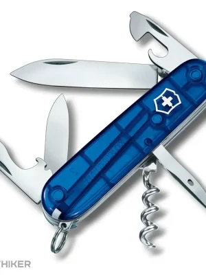 Aktuální Victorinox Spartan kapesní nůž, transparentní modrá