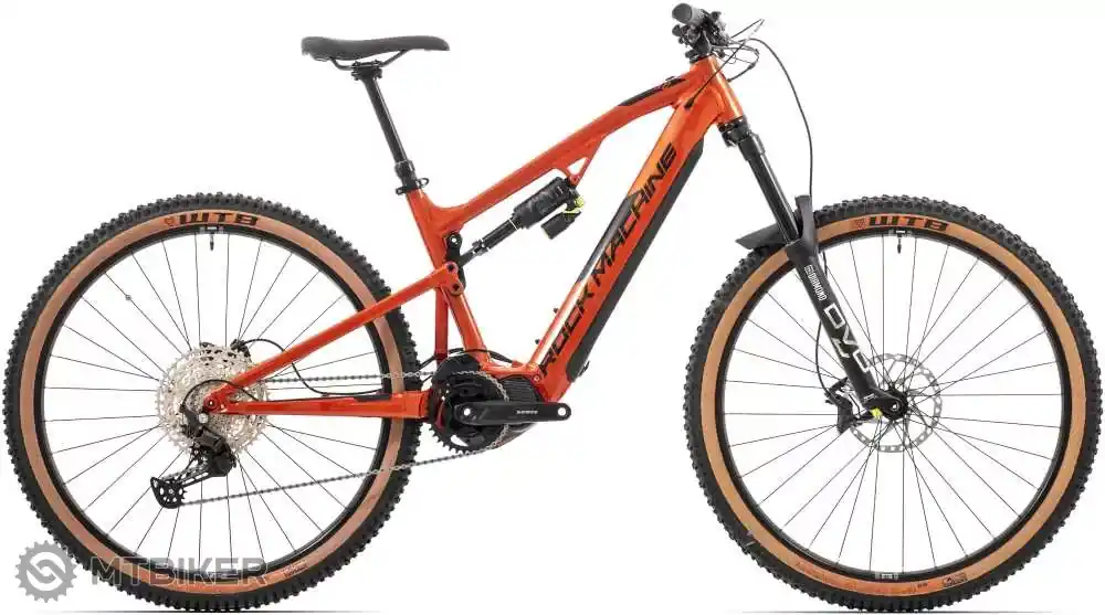 Rock Machine Blizzard e50-29 elektrokolo, gloss metallic orange/black Nejlepší Volba