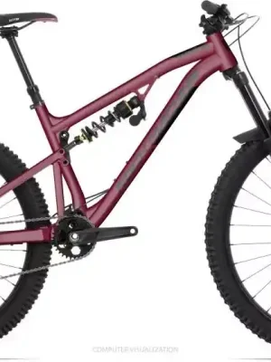 Rock Machine Blizzard 70-297 kolo, matte red/black Výhodná Nabídka