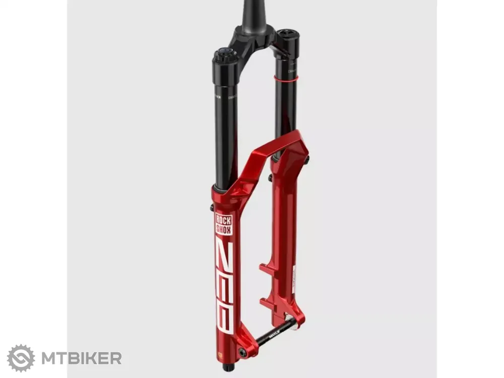 Super Cena RockShox ZEB Ultimate A3 29" odpružená vidlice, electric red
