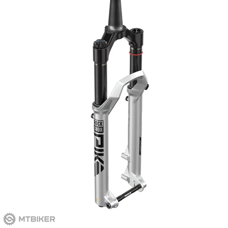 Autentický RockShox Pike Ultimate Charger 3.1 RC2 27.5" odpružená vidlice, 140 mm, stříbrná