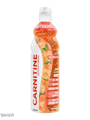 NUTREND CARNITINE ACTIVITY DRINK bez kofeinu, 750 ml, mandarinka Jen Po Omezenou Doba