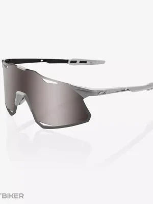100% HYPERCRAFT brýle, matte stone grey/HiPER silver mirror lens Sleva