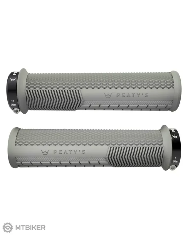 Originální Peaty‘s Monarch Knurl Thin gripy, 120 g, slate