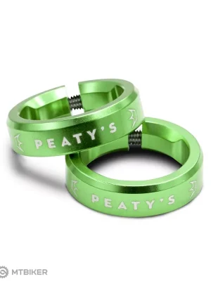 Peaty‘s Monarch Lock Ring objímka gripů, emerald Finální Výprodej