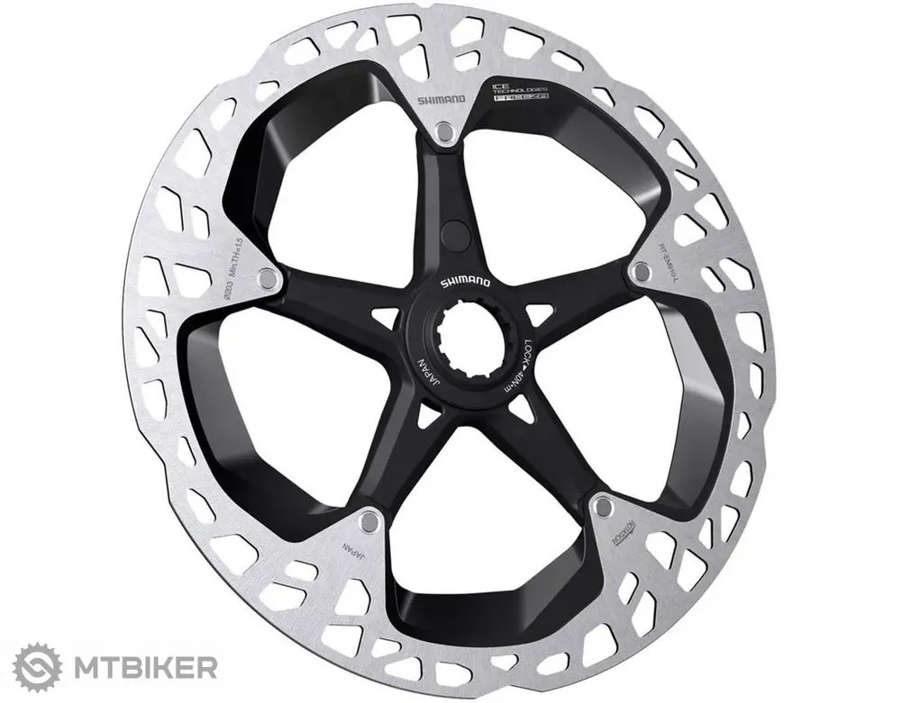 Shimano RT-EM910-M brzdový kotouč pro elektrokola, 180 mm, Center Lock Novinka
