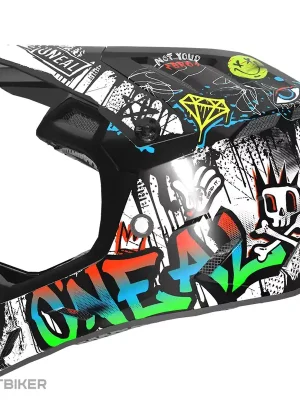O‘NEAL BACKFLIP RANCID přilba, černá/bílá Přímo Od Výrobce