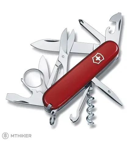 Autentický Victorinox Explorer kapesní nůž, červená