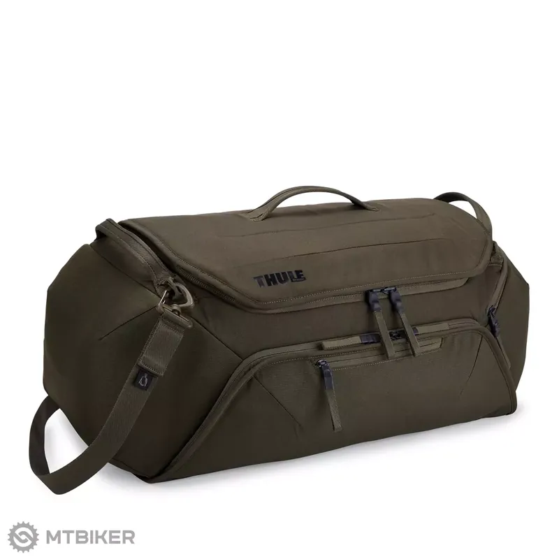 Thule ROUNDTRIP Bike Duffel taška, 55 l, deep khaki Výprodej