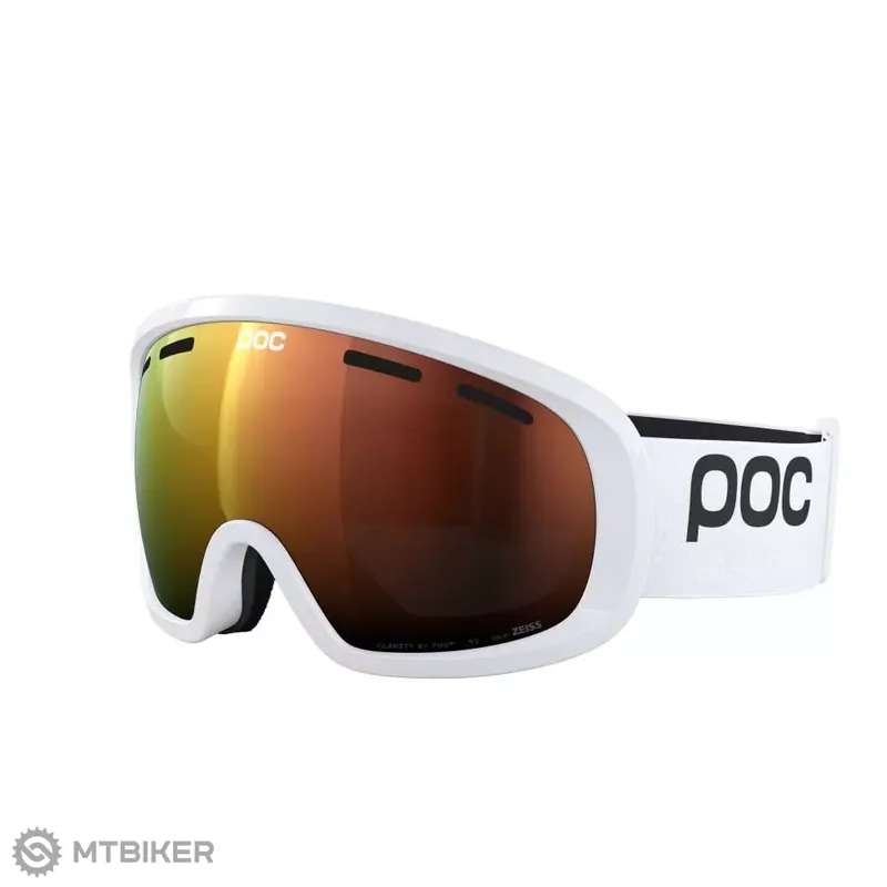 POC Fovea Mid WF lyžařské brýle, hydrogen white/partly sunny orange Cenová Bomba