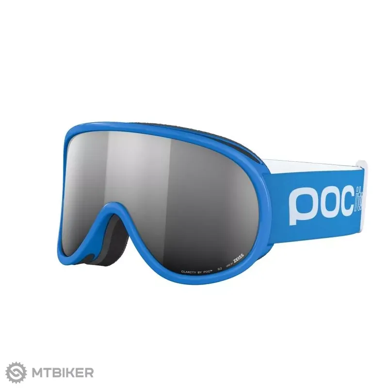 POC POCito Retina dětské lyžařské brýle, fluorescent blue/partly sunny silver Dokud Zásoby Vydrží