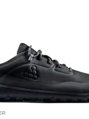 Přímo Od Výrobce Vivobarefoot TRACKER LEATHER LOW boty, obsidian