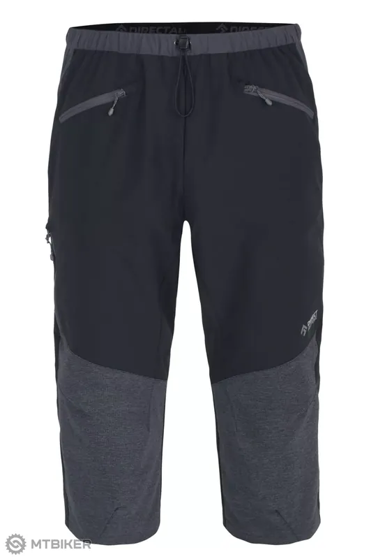 Must-Have DIRECT ALPINE ASCENT LIGHT 3/4 kalhoty, anthracite/black