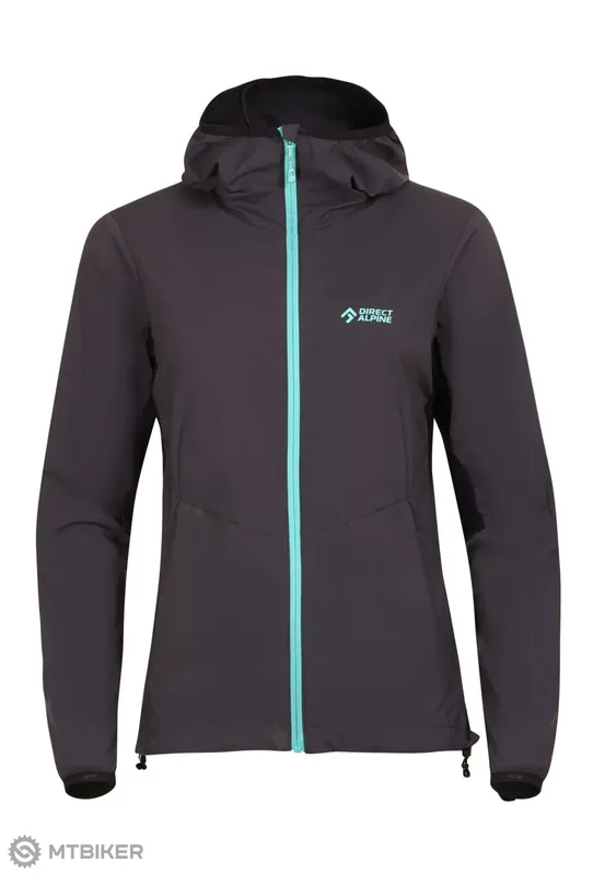 DIRECT ALPINE BRENTA LADY 1.0 dámská bunda, anthracite/mentol Vrácení Zdarma