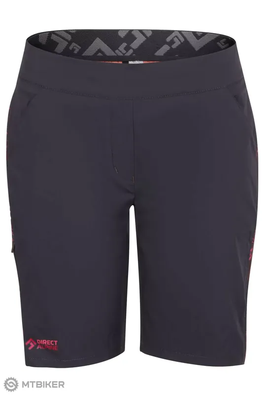 Cenově Výhodný DIRECT ALPINE CREEK SHORTS LADY 1.0 dámské kraťasy, anthracite