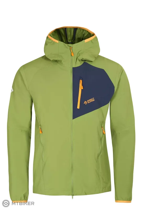 DIRECT ALPINE DRU LIGHT 1.0 bunda, green/navy Zlevněný