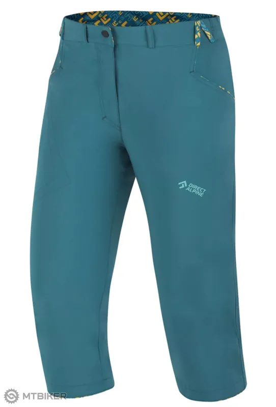 Must-Have DIRECT ALPINE IRIS 3/4 2.0 dámské kalhoty, emerald