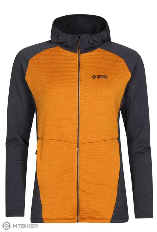 DIRECT ALPINE Sella Hood Lady 1.0 dámská mikina, ochre/anthracite Super Cena