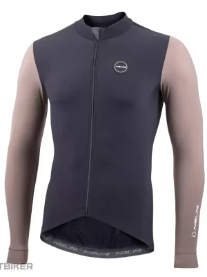 Nalini SOFT WRAP LS dres, hnědá/černá Finální Výprodej