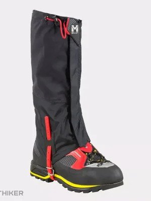 Tovární Cena Millet Alpine Gaiters Dryedge turistické návleky, černá/červená