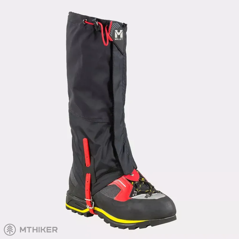 Tovární Cena Millet Alpine Gaiters Dryedge turistické návleky, černá/červená