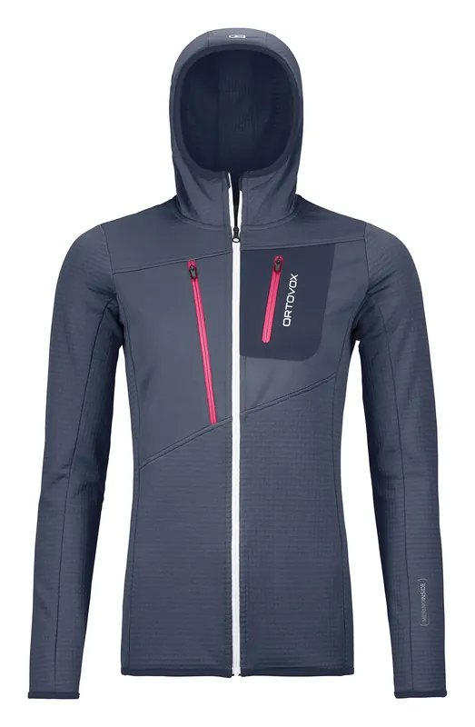 Levný Ortovox dámská merino mikina Fleece Grid Hoody W