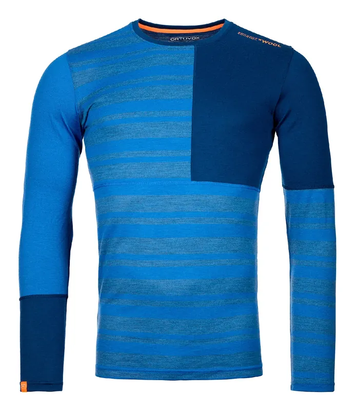 Autentický Ortovox pánské merino triko 185 Rock‘N‘Wool Long Sleeve M