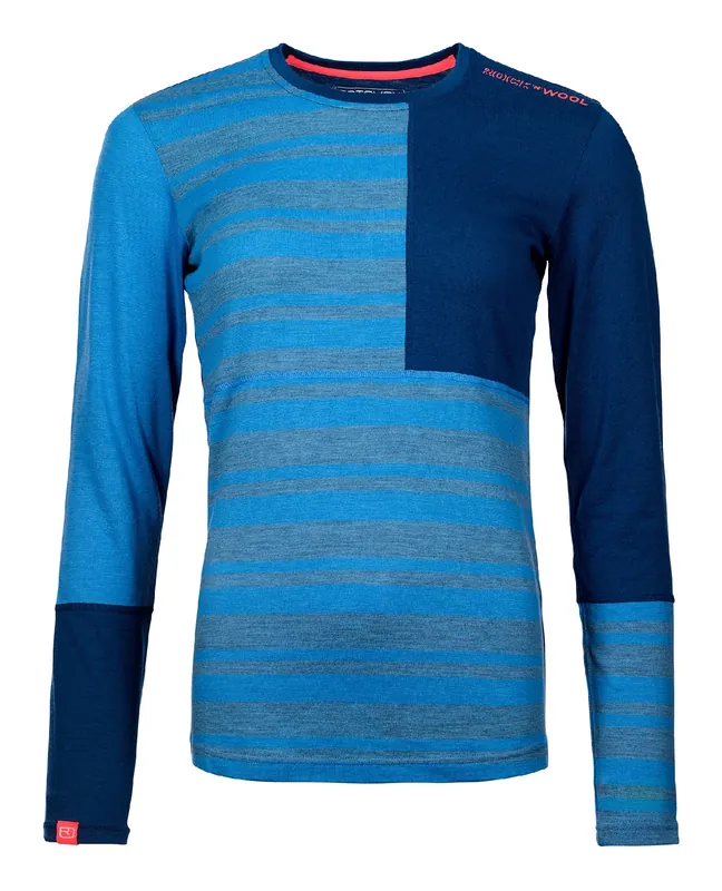 Autentický Ortovox dámské merino triko 185 Rock‘N‘Wool Long Sleeve W