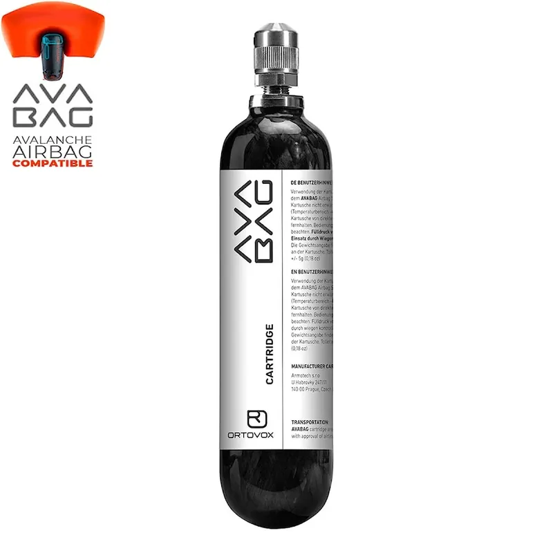 Aktuální Ortovox náhradní bombička Avabag Cartridge Carbon
