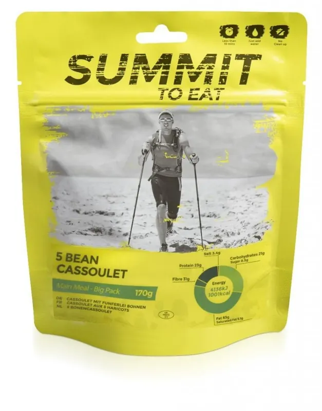 Summit to eat Fazolový kotlík malá porce 102g nakup jídlo min. za 2000Kč, použij kod "jidlo10" a získej slevu 10% Sleva