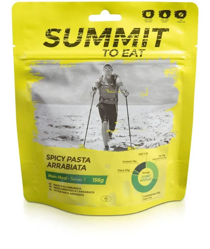Finální Výprodej Summit to eat Pikantní těstoviny Arrabiata malá porce 156g nakup jídlo min. za 2000Kč, použij kod "jidlo10" a získej slevu 10%