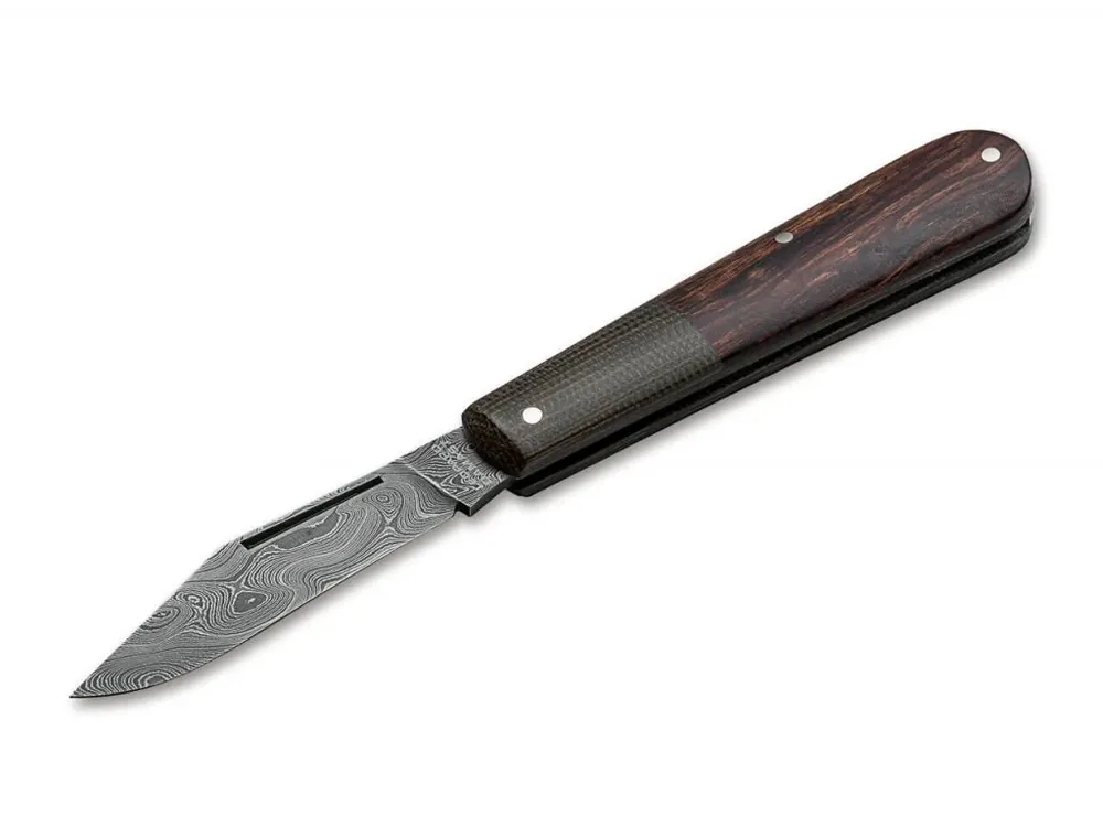 Nejlepší Volba Böker Nůž Kapesní nůž Barlow Integral Leopard-Damascus 100501DAM
