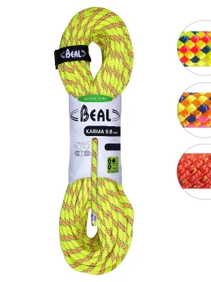 Akční Nabídka BEAL dynamické lano Karma 9.8mm 70 m