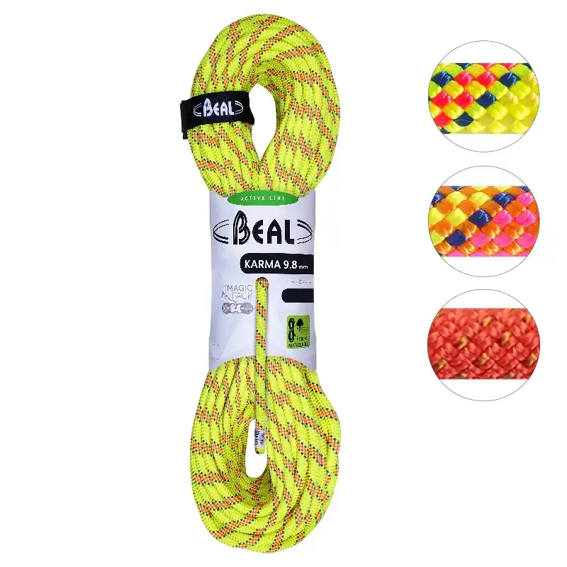 BEAL dynamické lano Karma 9.8mm 50 m Víkendová Akce