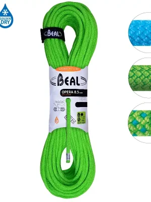 Autentický BEAL dynamické lano Opera 8.5mm 80 m