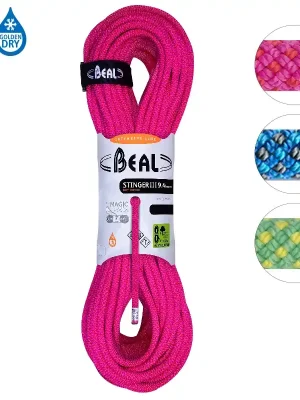 Super Cena BEAL dynamické lano Stinger III 9.4mm 60 m