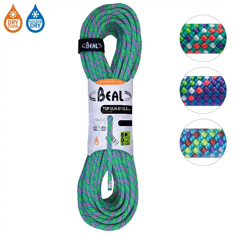 Finální Výprodej BEAL dynamické lano Top Gun II 10.5mm 70 m