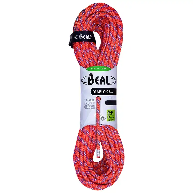 BEAL dynamické lano Diablo 9.8mm 50 m Výhodná Nabídka