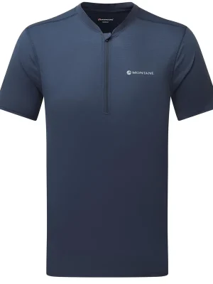 Levný MONTANE MEN‘S DART NANO ZIP T-SHIRT