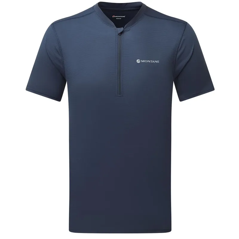 Levný MONTANE MEN‘S DART NANO ZIP T-SHIRT