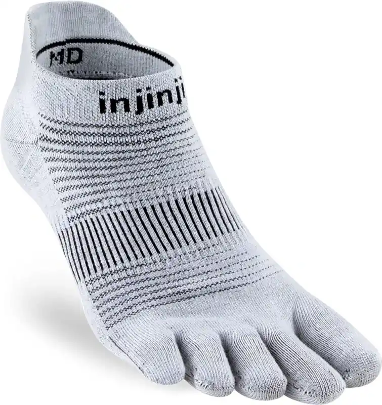 Injinji RUN Lightweight No-Show GREY Výprodej
