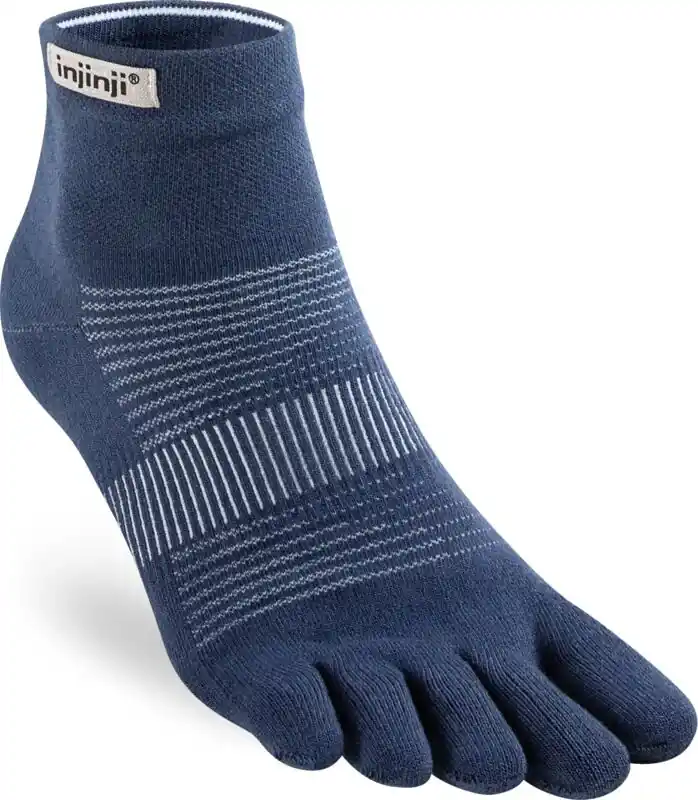 Ověřený Injinji RUN Lightweight Mini-Crew NAVY