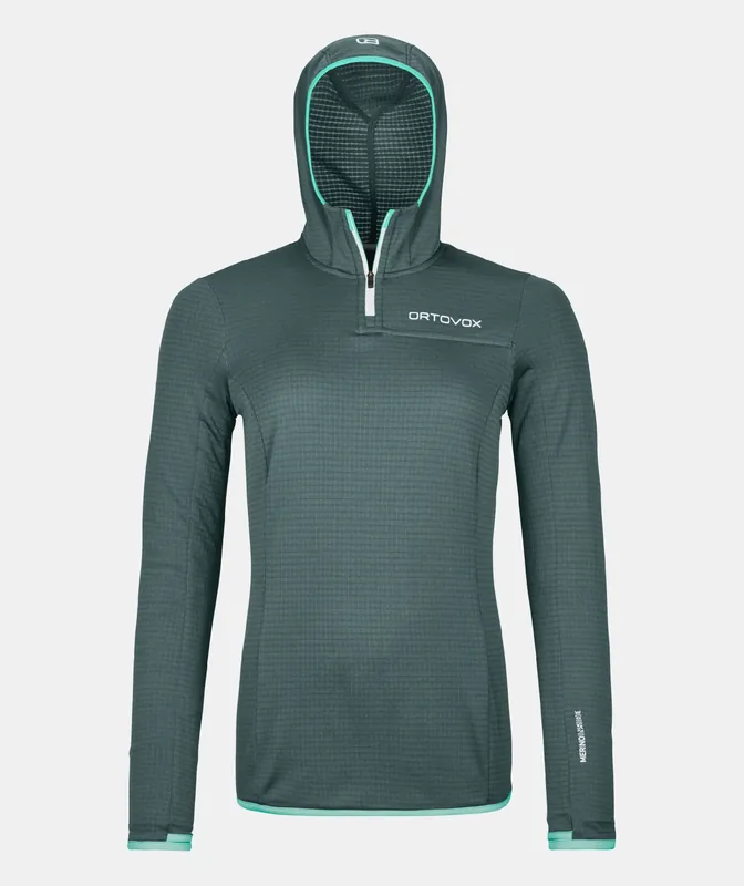 Ortovox Fleece Light Grid Zn Hoody W Cenově Výhodný