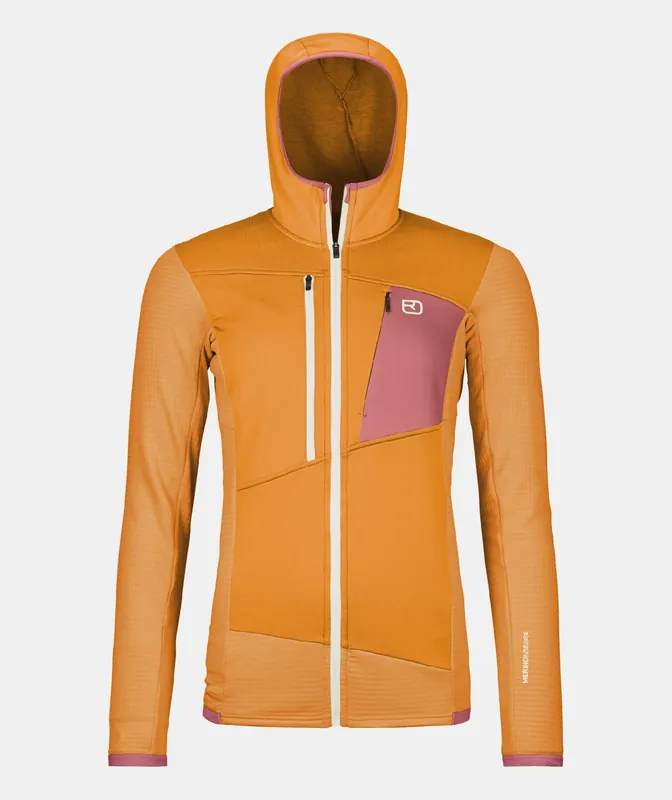 Ortovox Fleece Grid Hoody W Akce