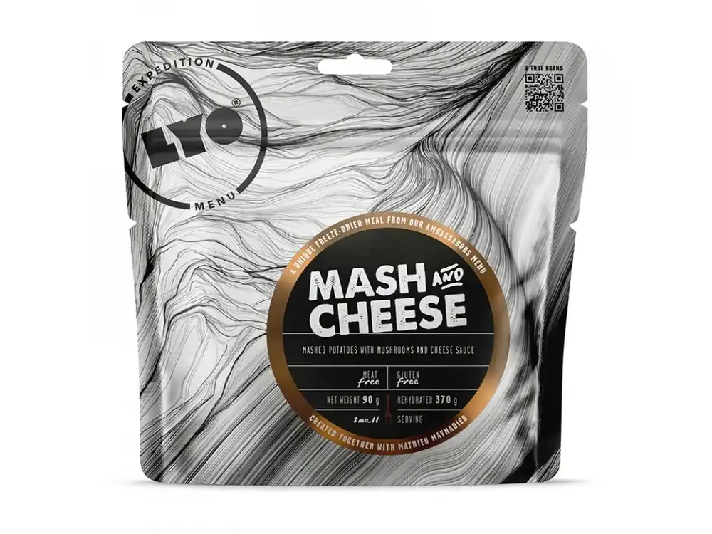 Lyofood Mash & Cheese 370g nakup jídlo min. za 2000Kč, použij kod "jidlo10" a získej slevu 10% Nejprodávanější