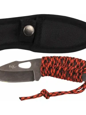 Nejlepší Volba Fox Outdoor celokovový nůž, Redrope malý