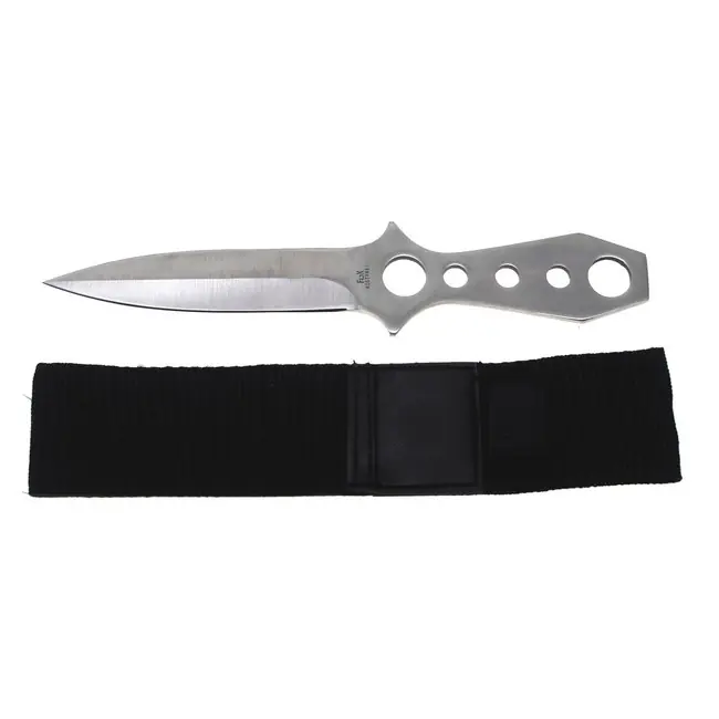 Levný Fox Outdoor vrhací nůž, strieborný